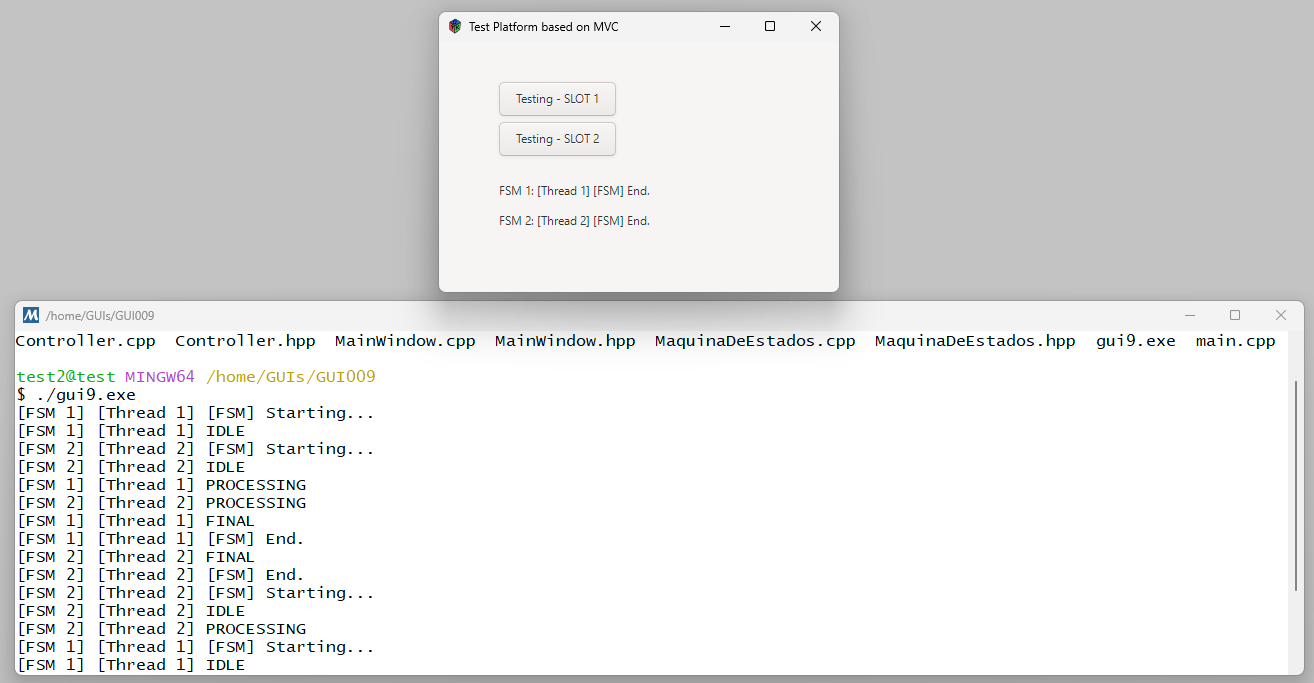 Qt GUI MSYS2